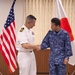 Self Defense Fleet Funakoshi Invites CFAY to Office Call