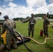 U.S. Marine commanding generals tour logistics support area during GATOREX 25.2