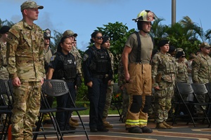 AFN Naples Radio News - Adm. Daryl Caudle's First Notes and the Junior Officer Symposium