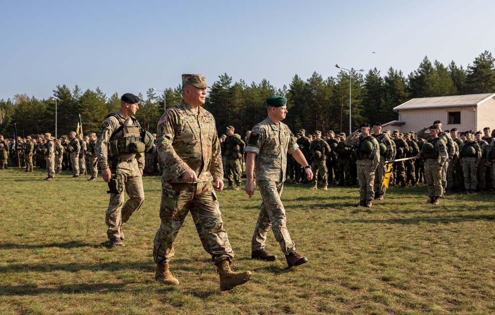 Pennsylvania Adjutant General attends Engineer Thunder 2025
