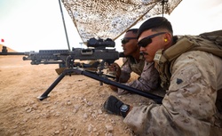 Marines with 4th Assault Amphibian Battalion conduct machine gun range during BRIGHT STAR 25 [Image 3 of 6]