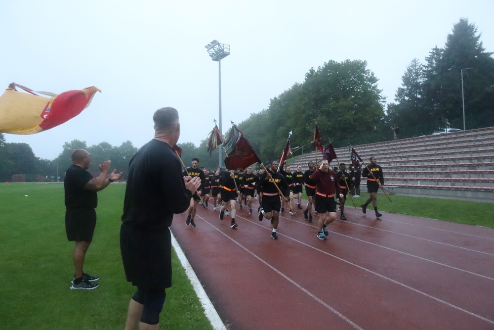 16th Sustainment Brigade Rallies Units from Across Baumholder for 9/11 Remembrance Run
