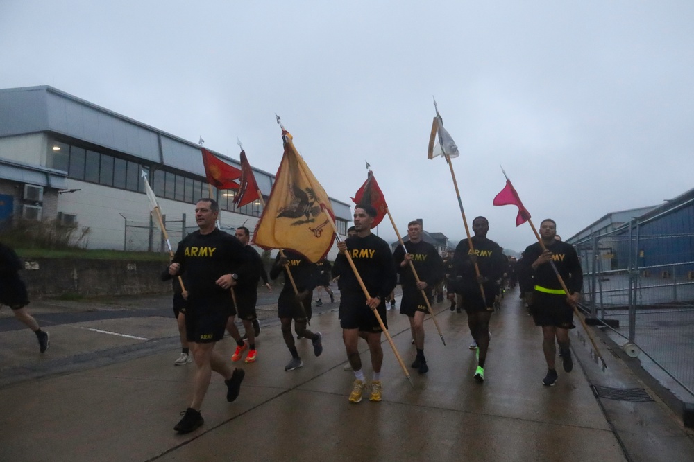 16th Sustainment Brigade Rallies Units from Across Baumholder for 9/11 Remembrance Run