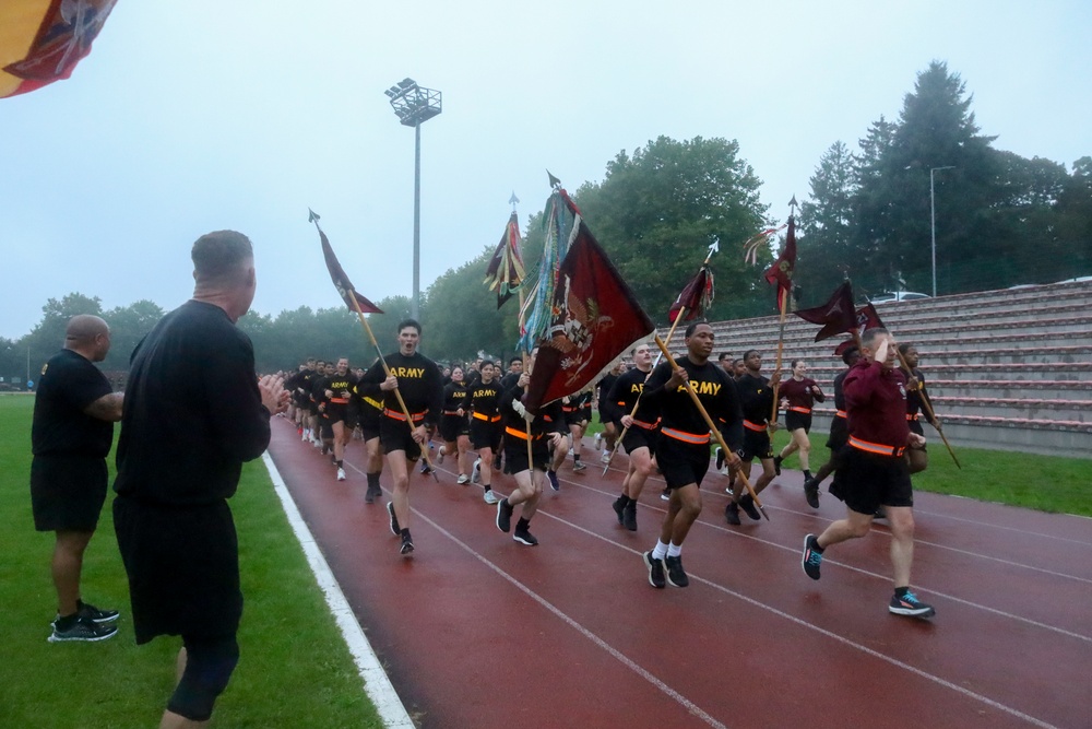 16th Sustainment Brigade Rallies Units from Across Baumholder for 9/11 Remembrance Run