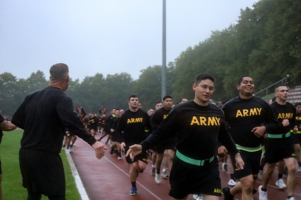 16th Sustainment Brigade Rallies Units from Across Baumholder for 9/11 Remembrance Run