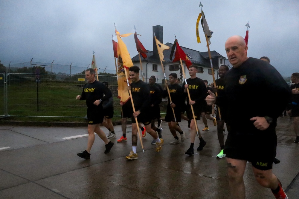 16th Sustainment Brigade Rallies Units from Across Baumholder for 9/11 Remembrance Run