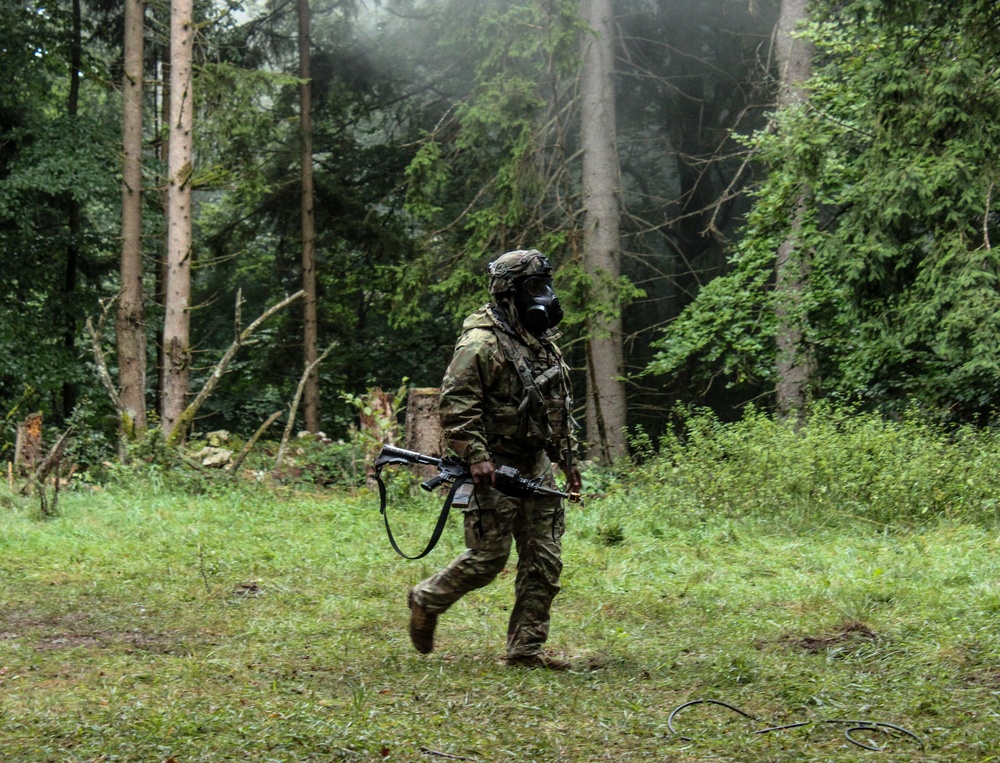 Saber Junction Chemical Attack at Dawn