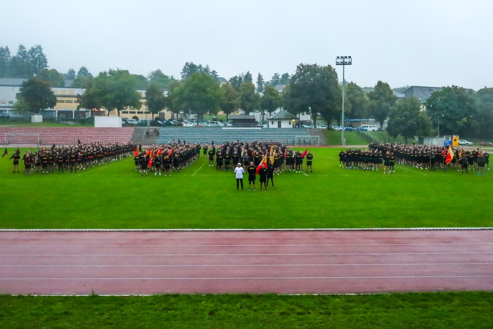 16th Sustainment Brigade Rallies Units from Across Baumholder for 9/11 Remembrance Run
