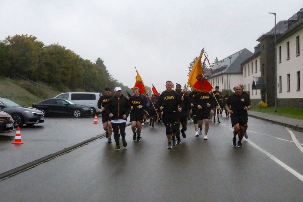 16th Sustainment Brigade Rallies Units from Across Baumholder for 9/11 Remembrance Run