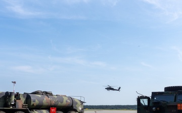 Combat Aviation and Sustainment Units Partner for Forward Refueling in Poland