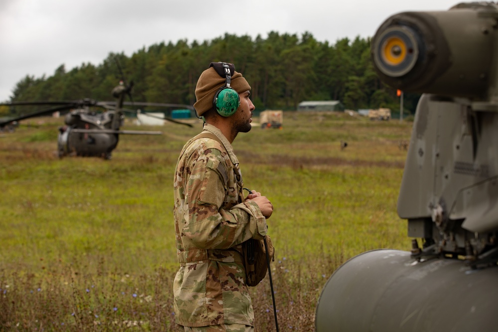 Aviation Maintenance and Refuel Operations during Saber Junction ‘25