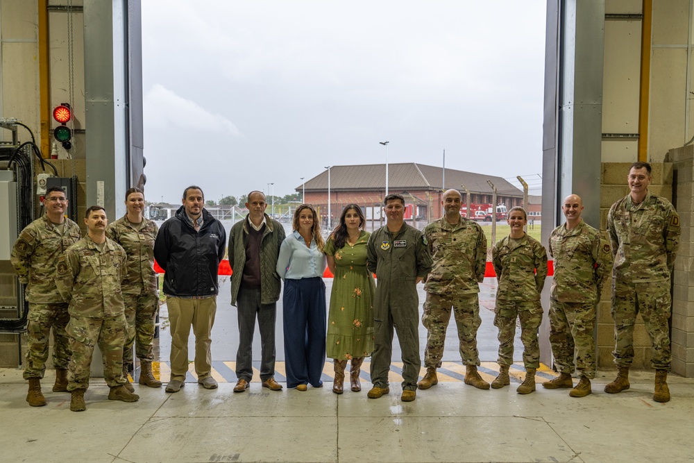 Team Mildenhall unveils renovated cargo deployment facility
