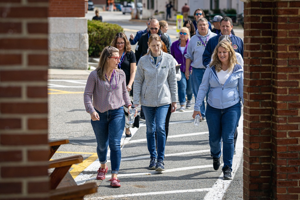 Hope Lights the Way Walk Brings Shipyard Together for Suicide Awareness