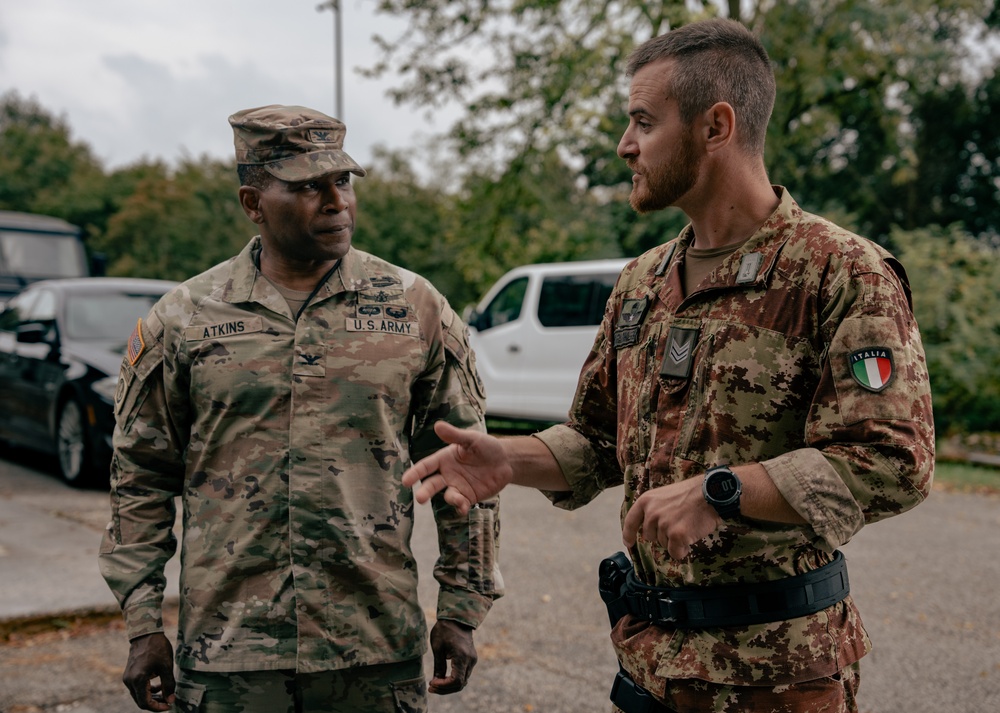 SETAF-AF, 173rd Airborne, Italian allies conduct spectrum analysis training