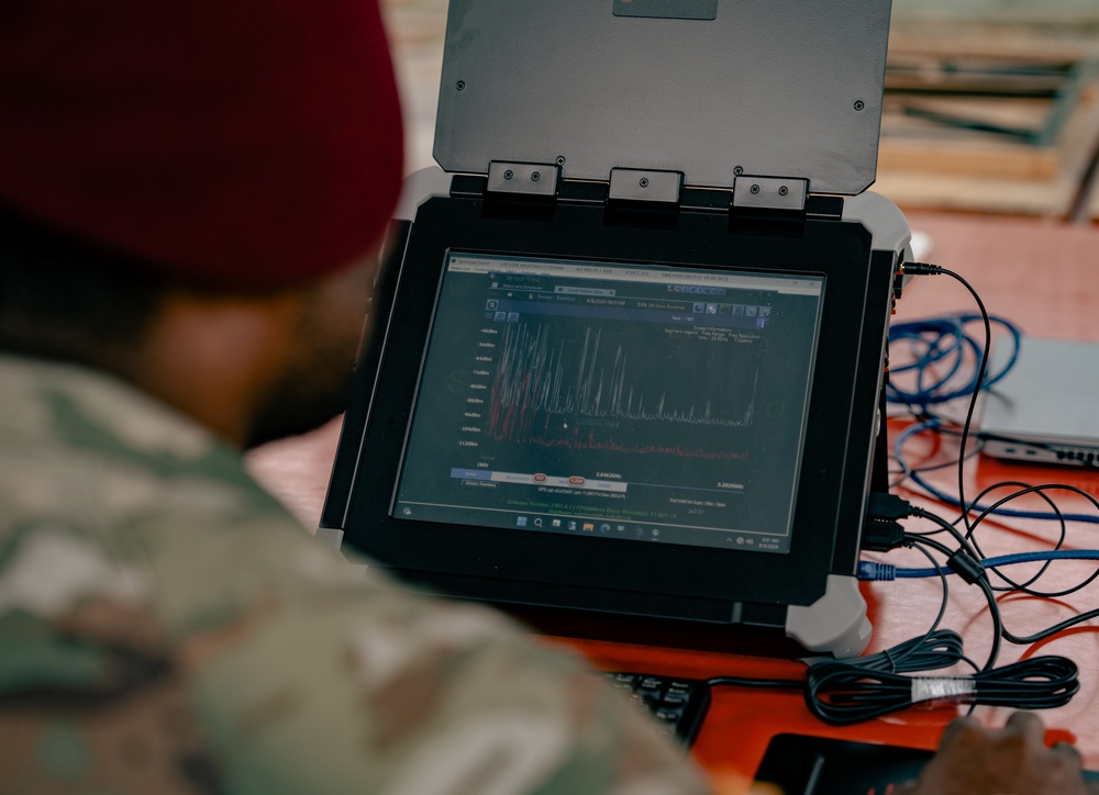 SETAF-AF, 173rd Airborne, Italian allies conduct spectrum analysis training