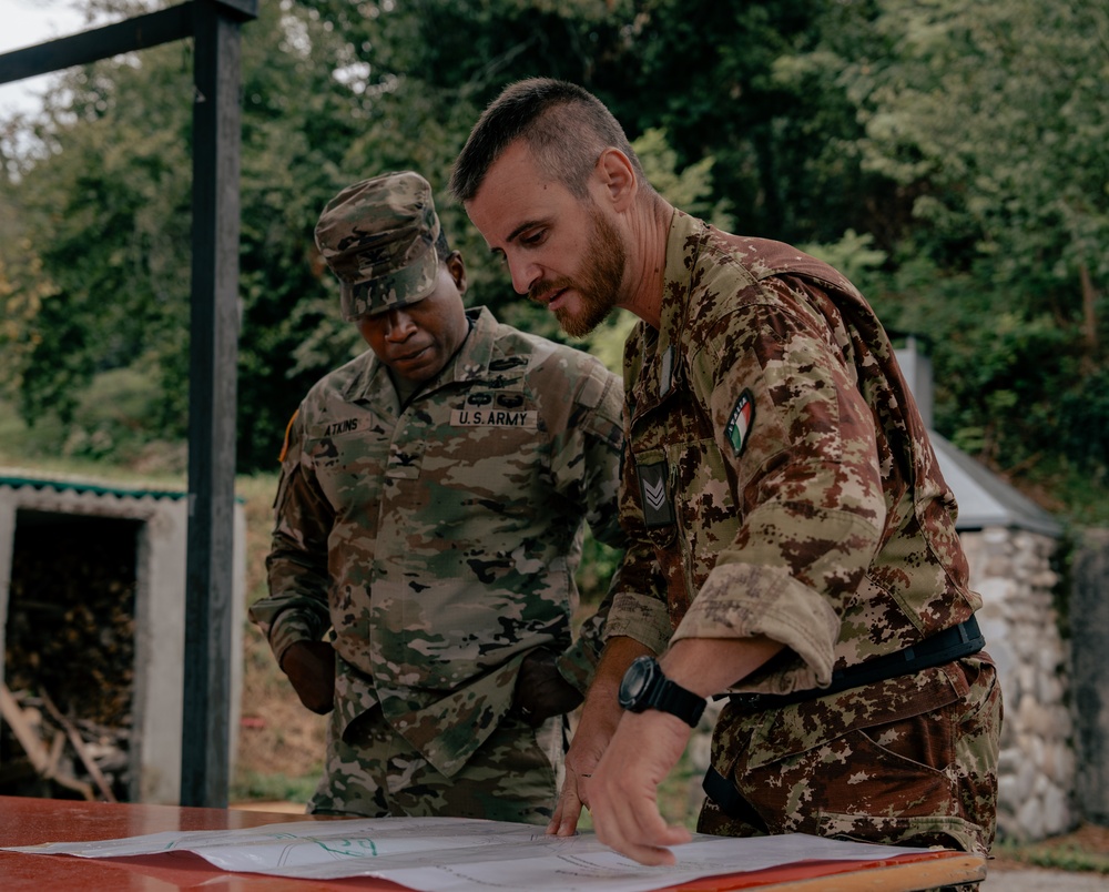SETAF-AF, 173rd Airborne, Italian allies conduct spectrum analysis training