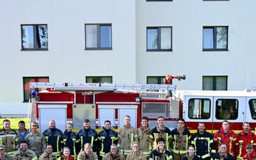 USAG Stuttgart, Host-Nation Fire Departments Honor Fallen First Responders at 9/11 Memorial Event