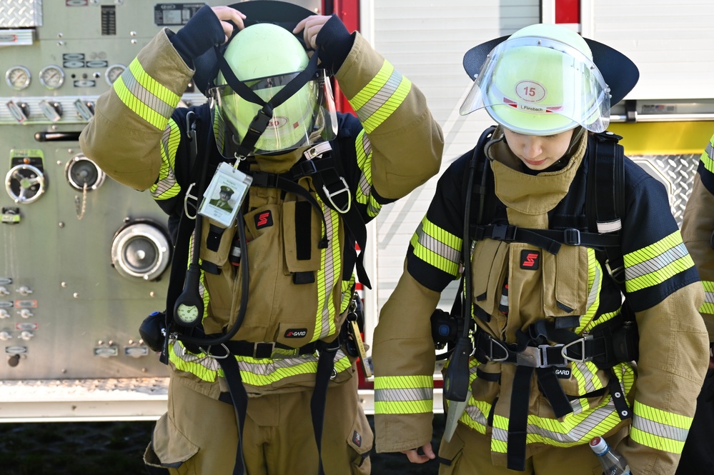 USAG Stuttgart, Host-Nation Fire Departments Honor Fallen First Responders