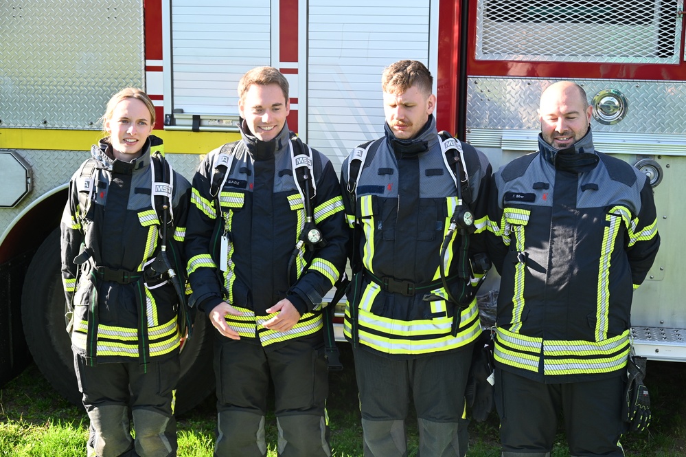 USAG Stuttgart, Host-Nation Fire Departments Honor Fallen First Responders