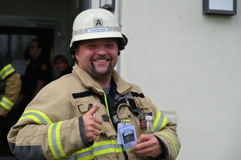 USAG Stuttgart, Host-Nation Fire Departments Honor Fallen First Responders