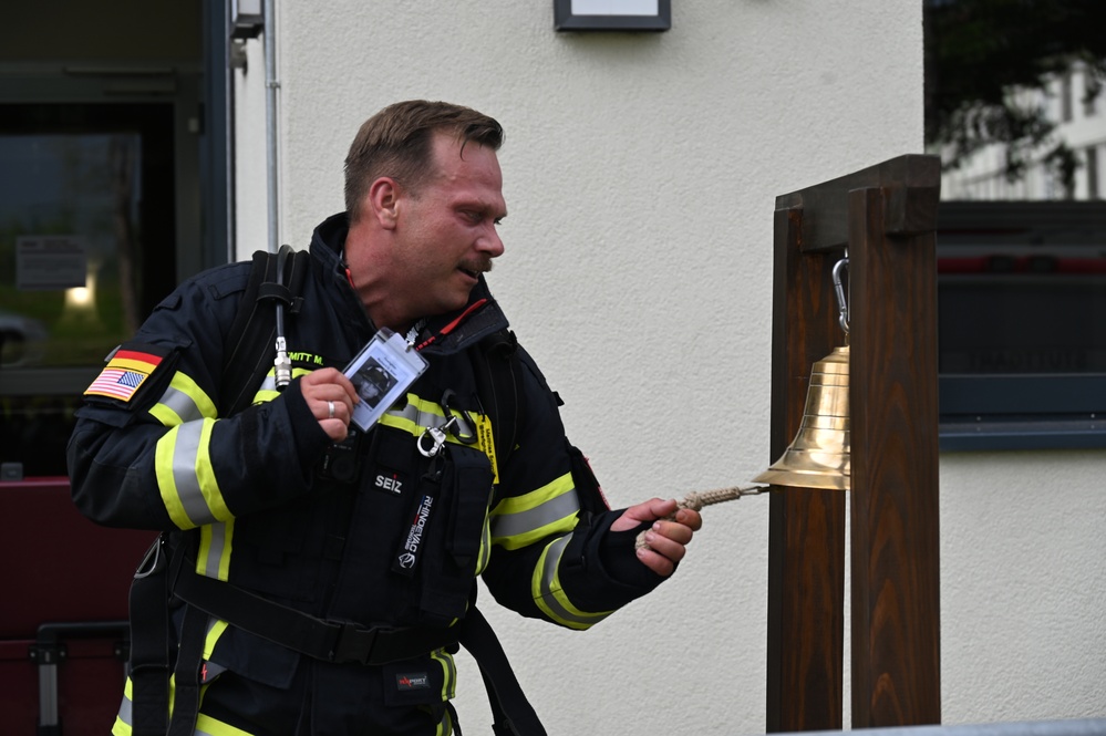 USAG Stuttgart, Host-Nation Fire Departments Honor Fallen First Responders