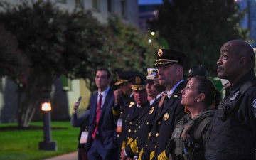 Pentagon Flag Unfurling on 24th Anniversary of 9/11