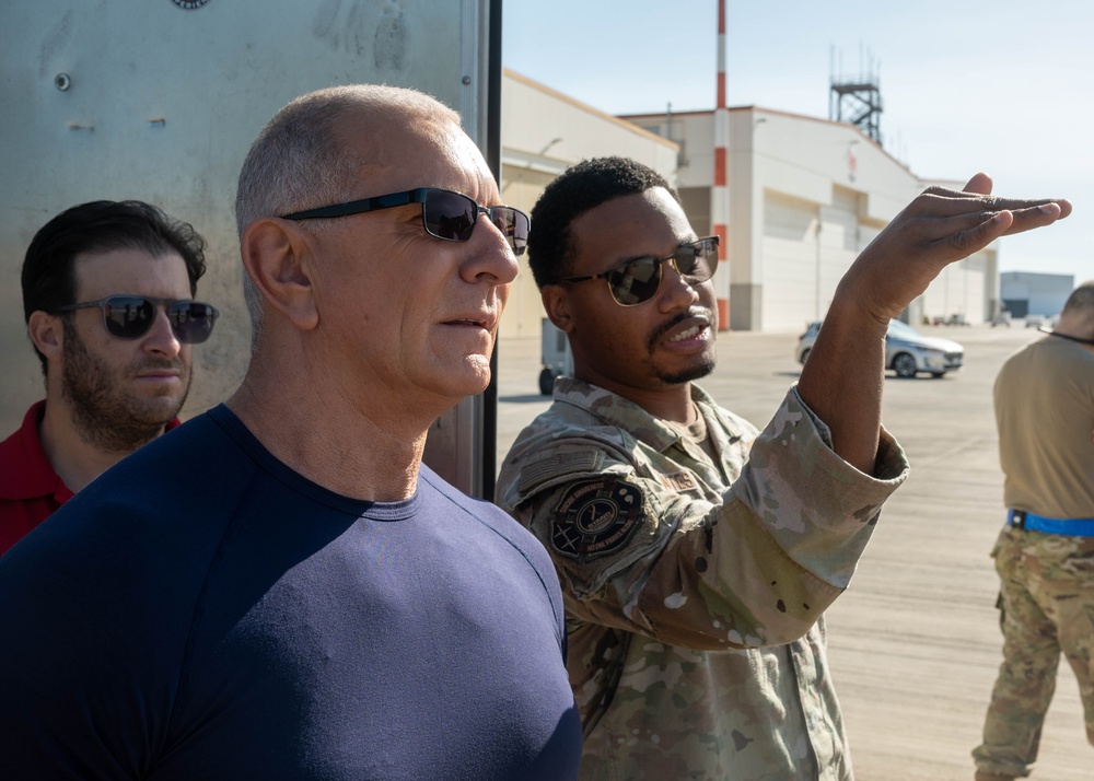 Celebrity Chef Robert Irvine visits NAS Sigonella