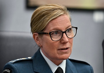 CSAF Allvin meets Canadian Lt. Gen. Speiser-Blanchet