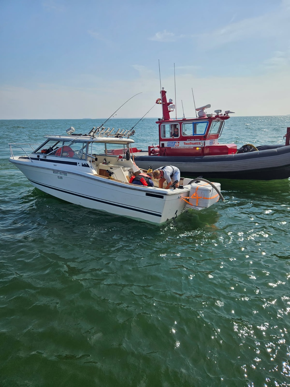 Coast Guard responds to 2 vessel fires on Lake Erie