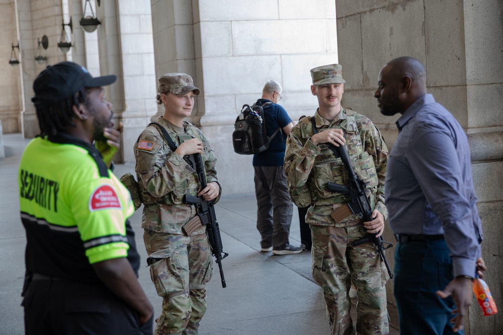 West Virginia National Guard at Union Station