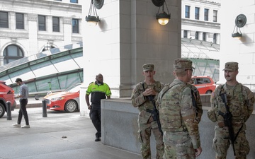 West Virginia National Guard at Union Station
