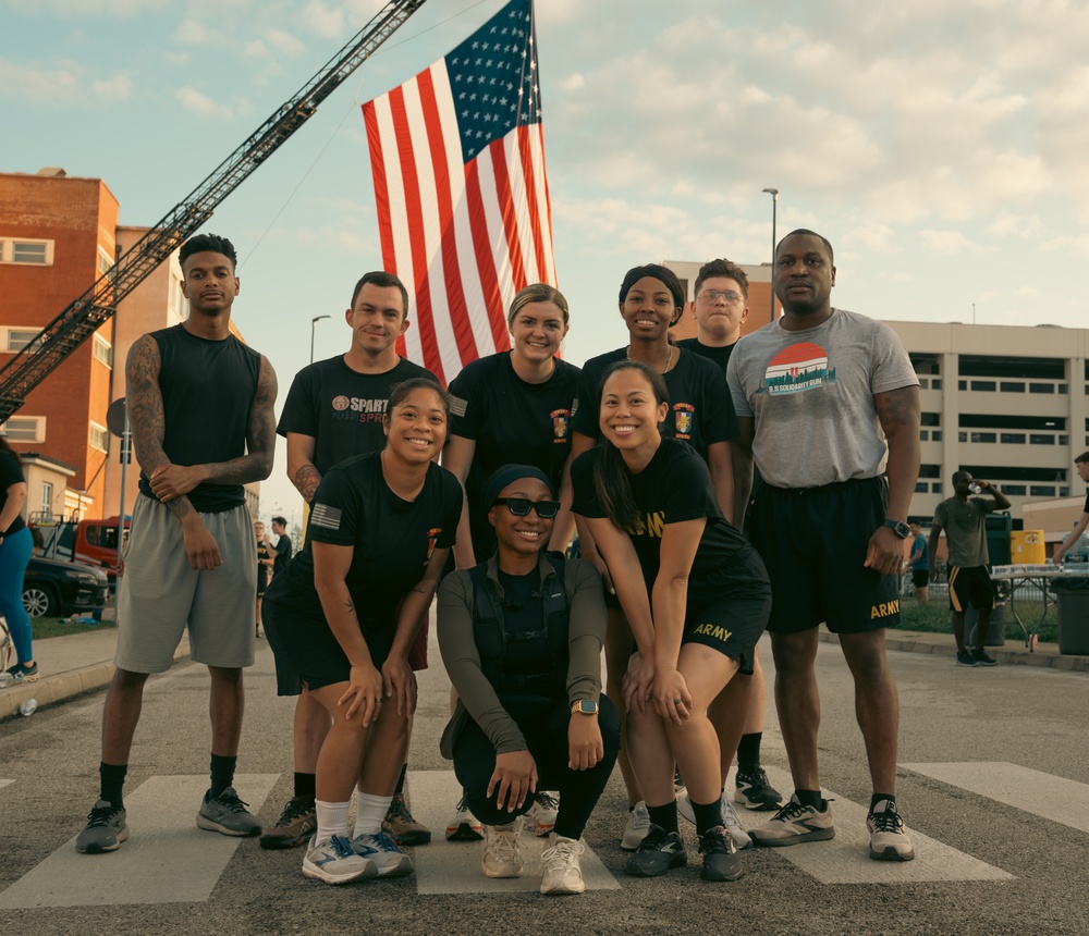 Vicenza Military Community gathers for 9/11 solidarity run