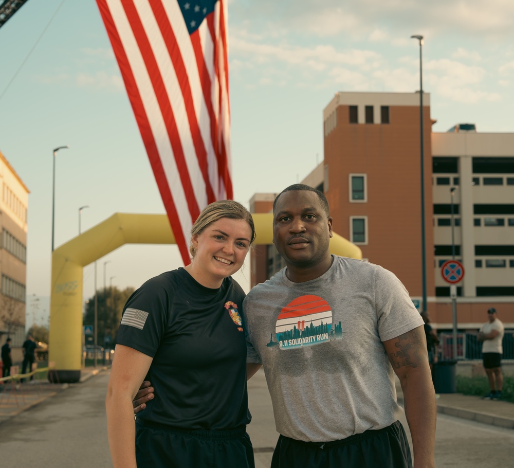 Vicenza Military Community gathers for 9/11 solidarity run