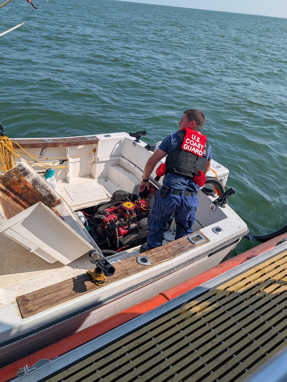 Coast Guard responds to 2 vessel fires on Lake Erie
