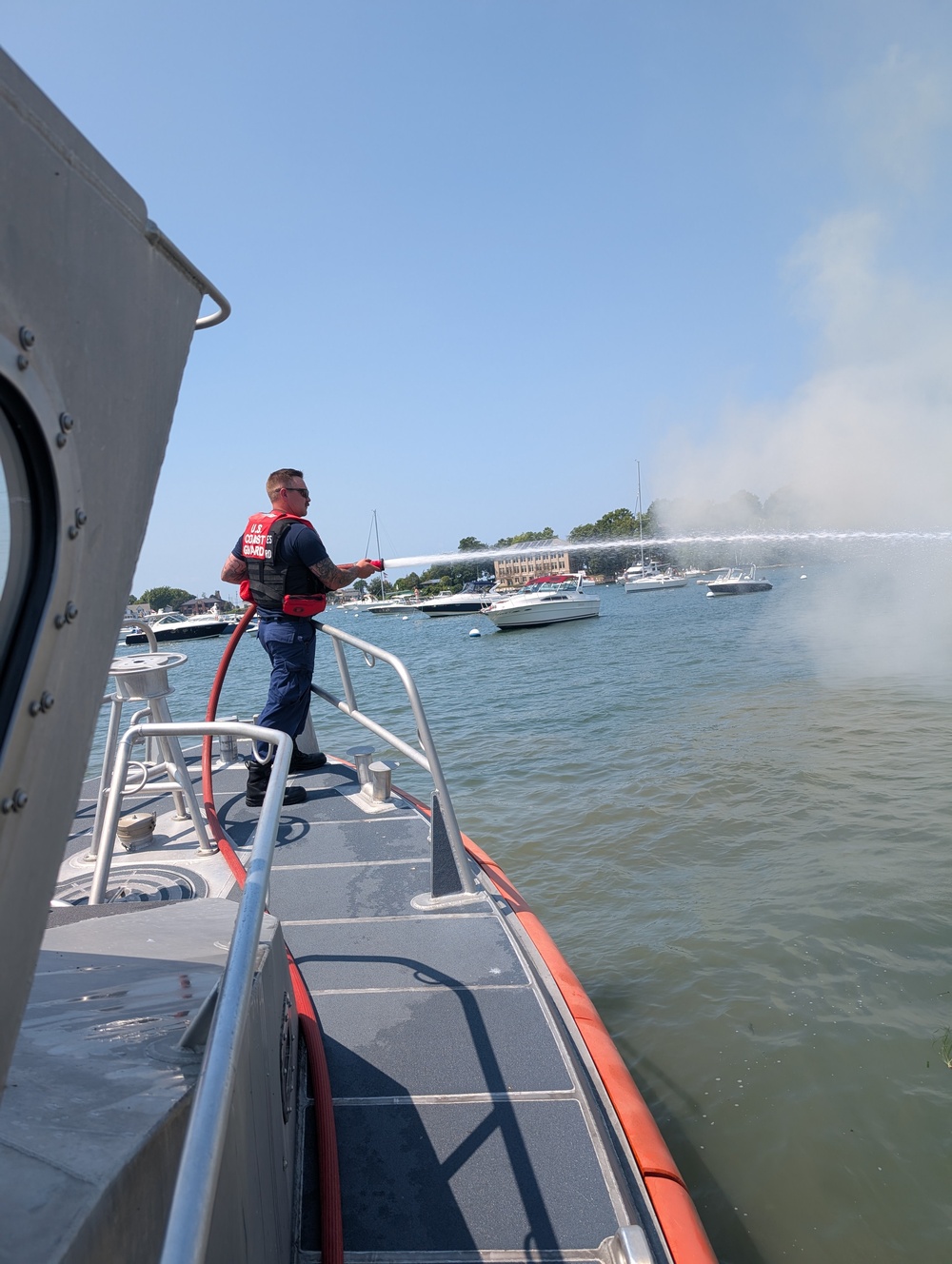 Coast Guard responds to 2 vessel fires on Lake Erie