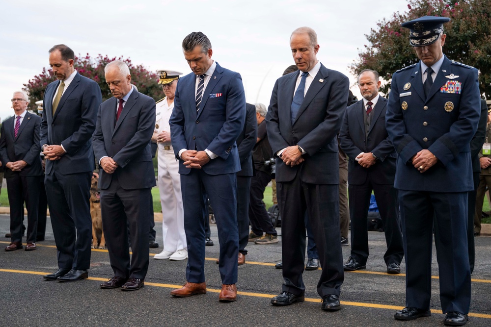 SW Attends 9/11 Flag Unfurling