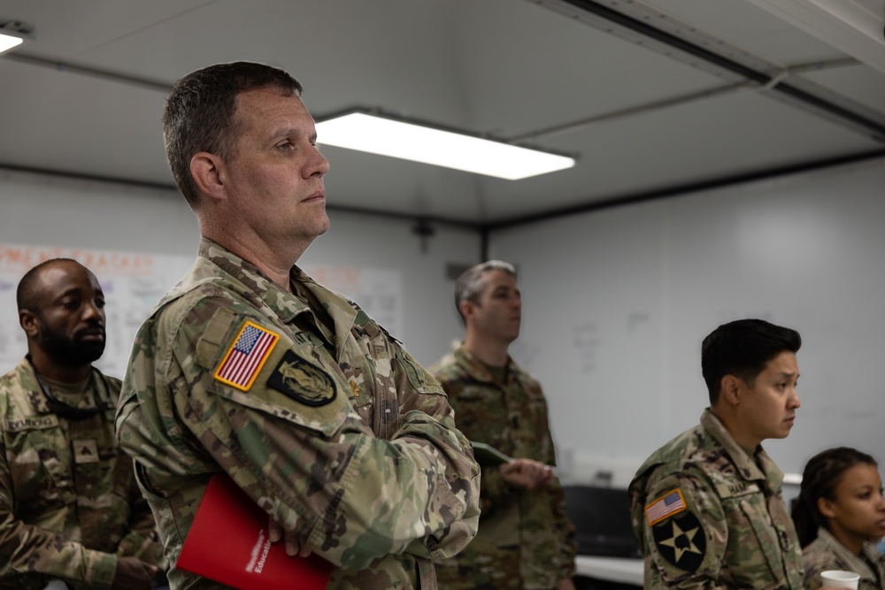 83rd CSSB Briefing During Saber Junction 2025