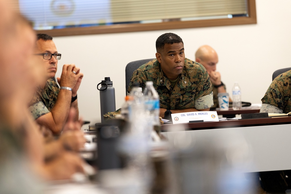 Blount Island anchors readiness talks as Marine leaders set priorities