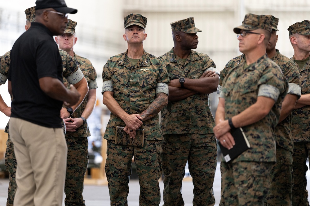 Blount Island anchors readiness talks as Marine leaders set priorities