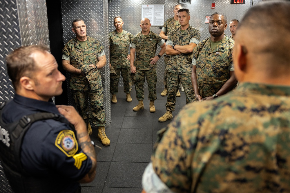 Blount Island anchors readiness talks as Marine leaders set priorities