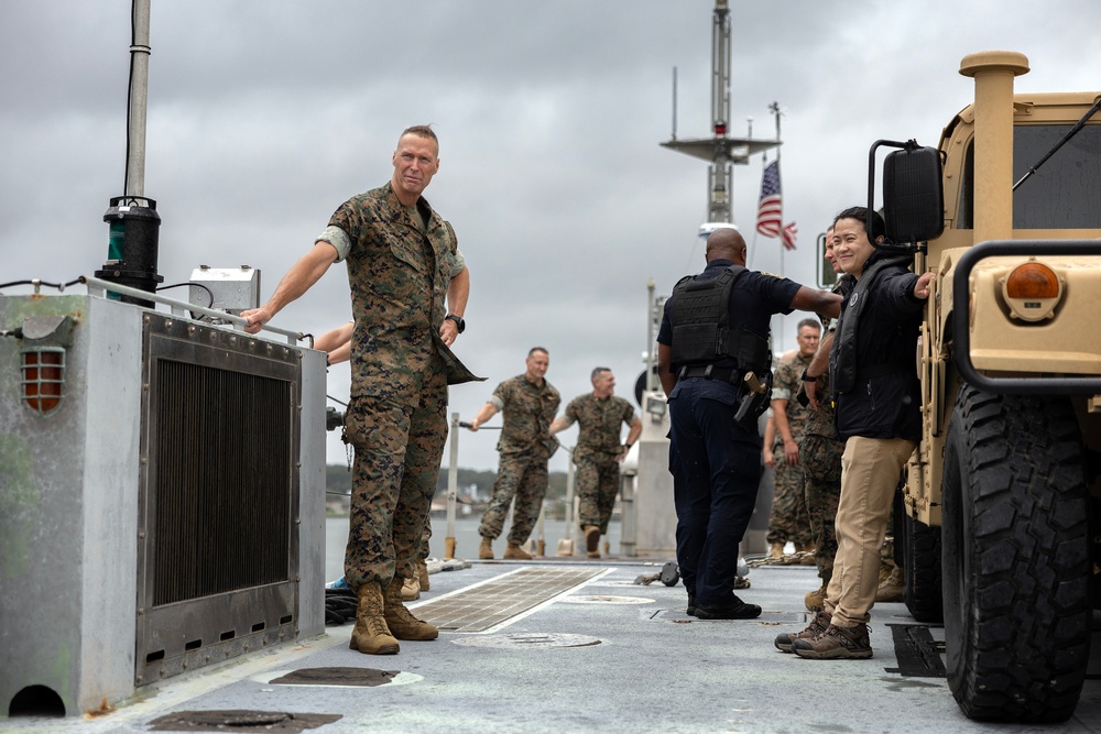 Blount Island anchors readiness talks as Marine leaders set priorities