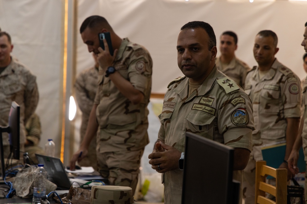 BRIGHT STAR 25's Command Post Exercise Closeout After Action Review