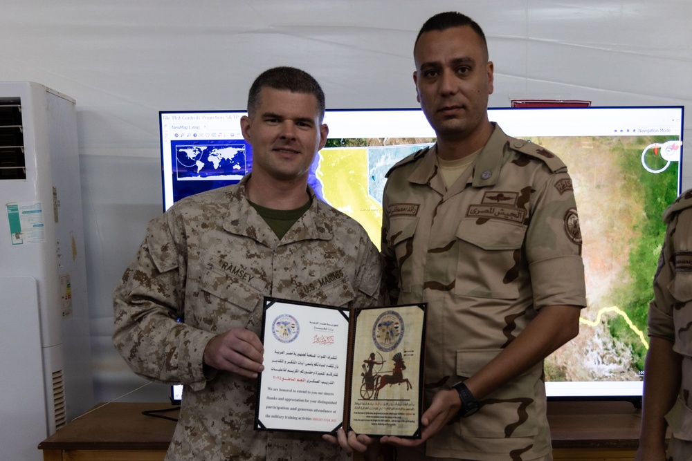 Exercise BRIGHT STAR 25’s Command Post Exercise Award Ceremony
