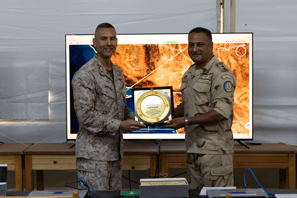 Exercise BRIGHT STAR 25’s Command Post Exercise Award Ceremony
