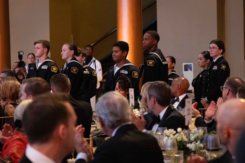 Sea Cadets Acknowledged During Lone Sailor Awards Dinner