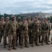U.S. Soldiers with the 4th Battalion, 118th Infantry Regiment, South Carolina National Guard, attended the promotion of Sgt. William Aiken to Staff Sergeant at the Jefferson Memorial