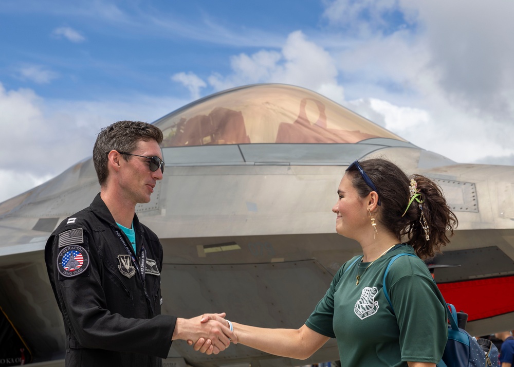Precision, Power, and Community: F-22 Raptor Demonstration at Kaneohe Bay, Hawaii