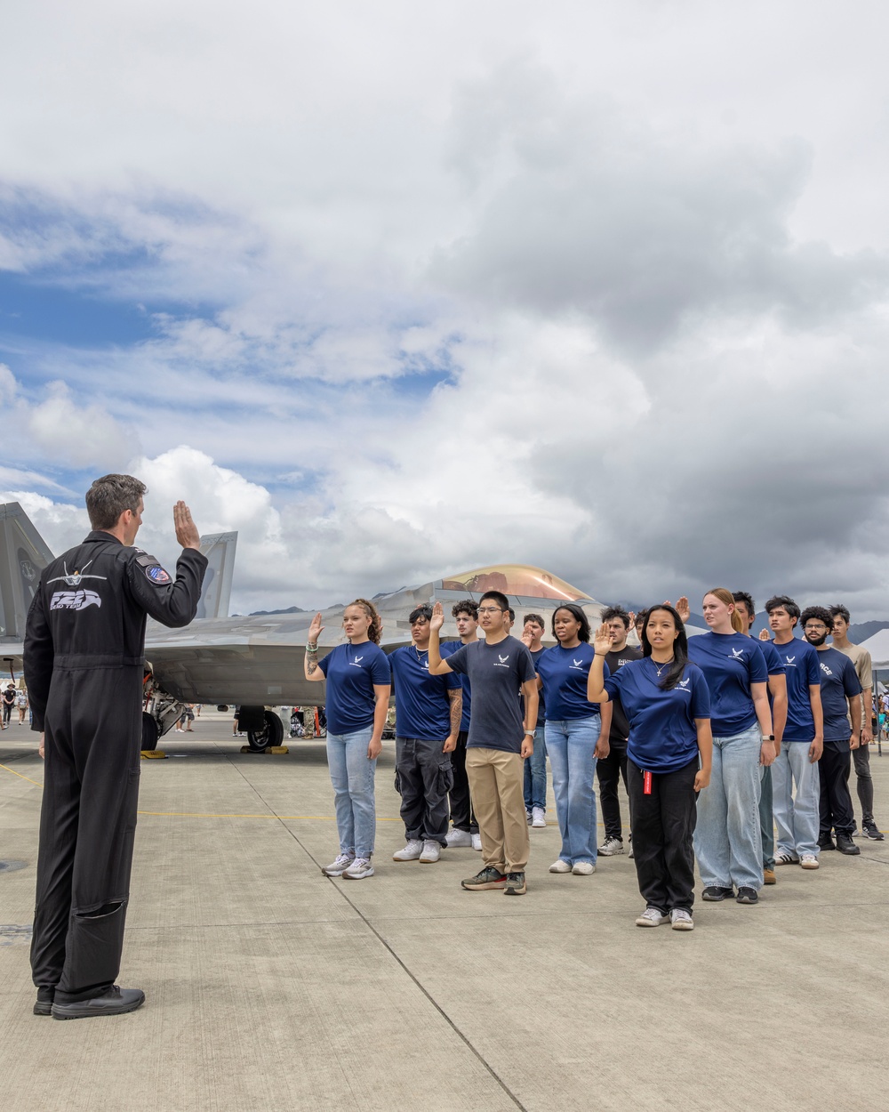 Precision, Power, and Community: F-22 Raptor Demonstration at Kaneohe Bay, Hawaii