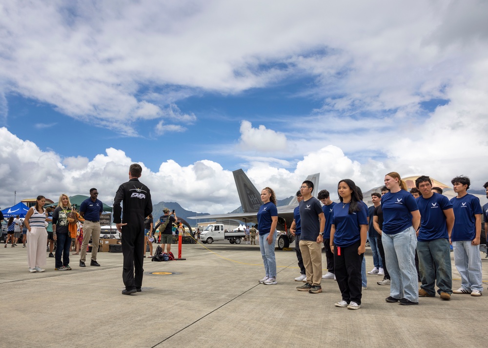 Precision, Power, and Community: F-22 Raptor Demonstration at Kaneohe Bay, Hawaii