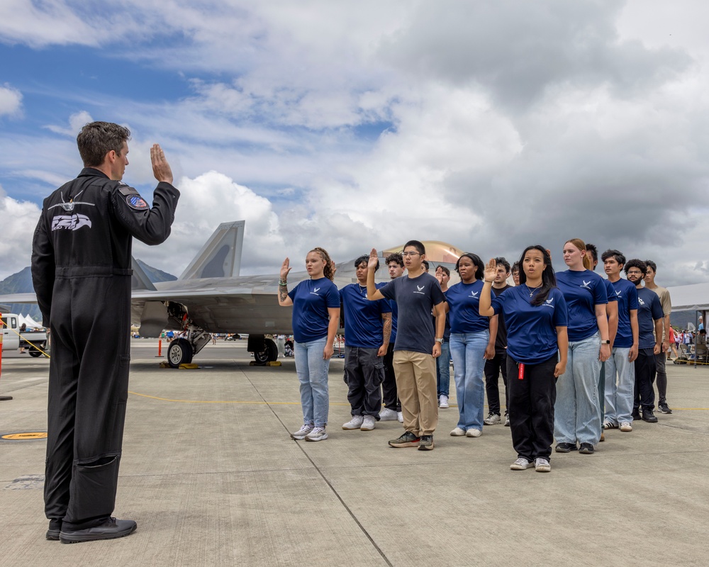 Precision, Power, and Community: F-22 Raptor Demonstration at Kaneohe Bay, Hawaii